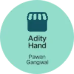 Business logo of Adity hand prient