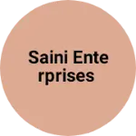 Business logo of Saini enterprises
