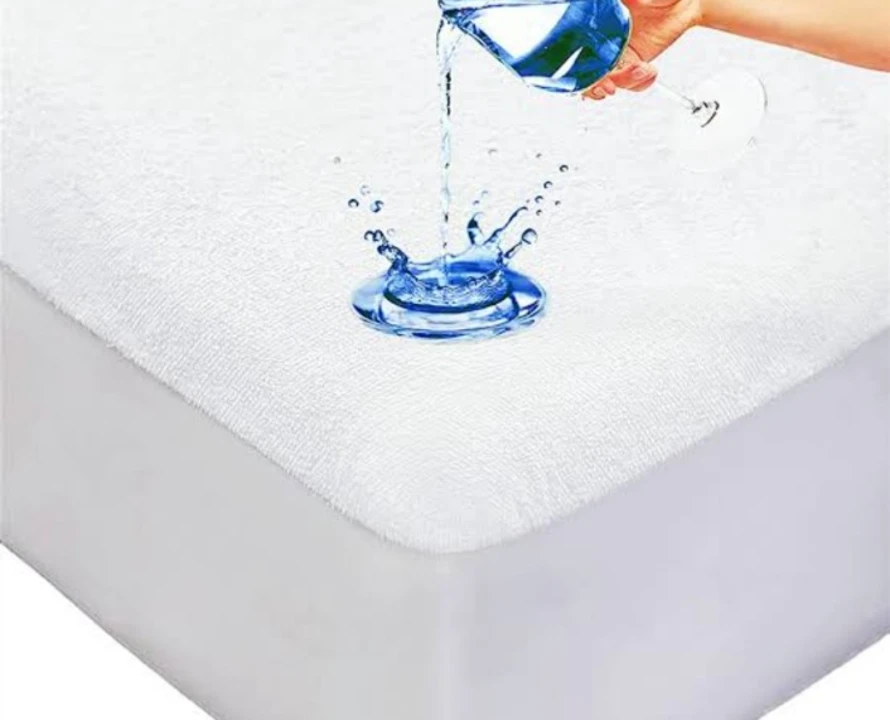 Water proof mattress protector all sizes available  uploaded by Goutamshreecorporation on 4/23/2023