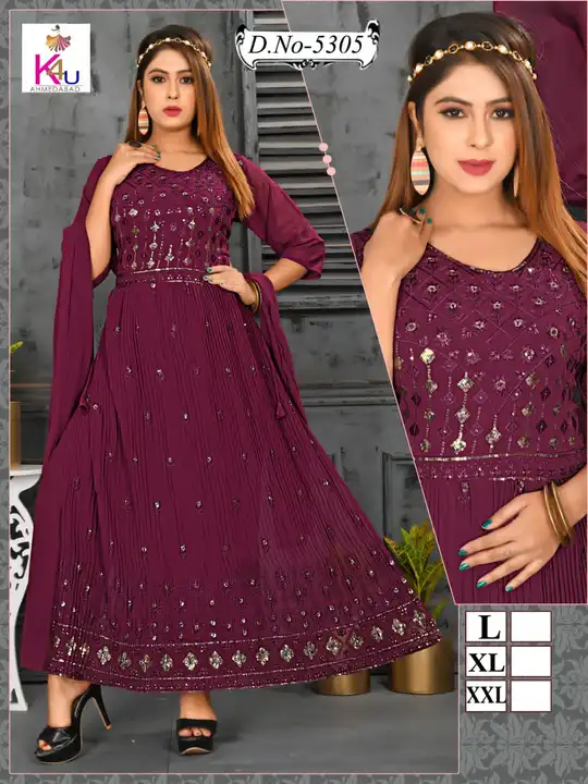 Jorjet Nyra three pice set uploaded by Rangoli collection on 4/23/2023