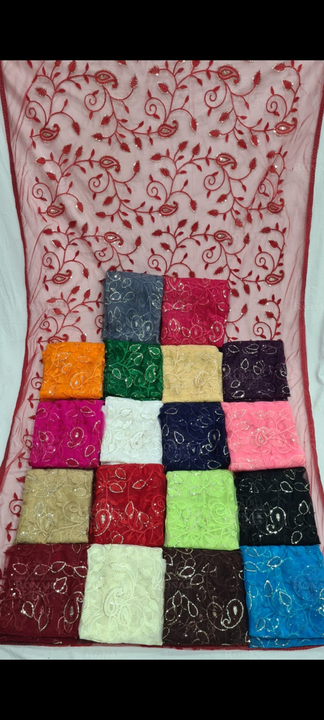 NET SEQUINS DUPATTA uploaded by business on 4/23/2023