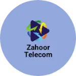 Business logo of Zahoor telecom