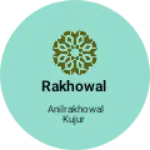 Business logo of Rakhowal