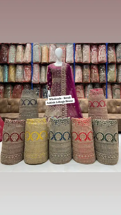 Gowns uploaded by Ashish Lehnga House on 4/24/2023