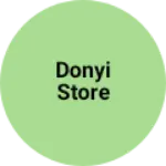 Business logo of Donyi store