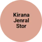 Business logo of Kirana jenral stor