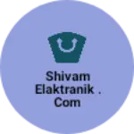 Business logo of Shivam elaktranik .com