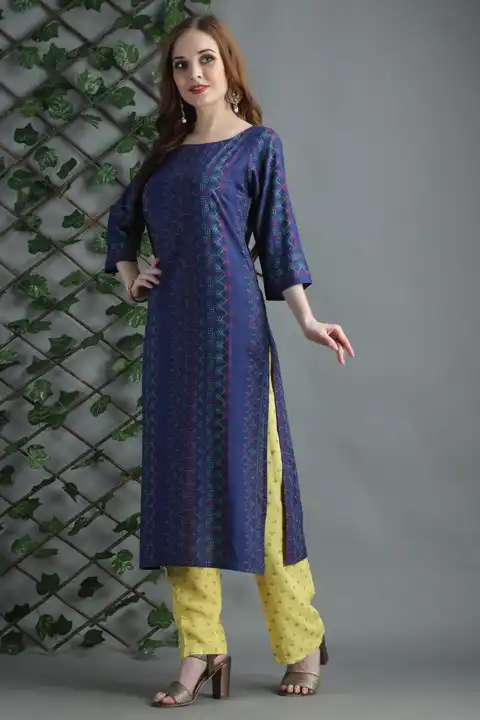Kurtis pant wholesale price  uploaded by Lucania women (lw) on 4/24/2023