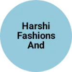 Business logo of Harshi Fashions and Jewels