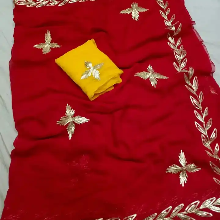 Najmin siffon febric saree uploaded by business on 4/24/2023