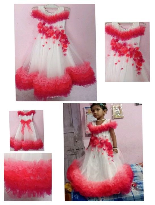 Designer girl frock uploaded by Swarushi Fashions limited on 3/6/2021