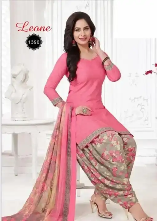 Womens  Traditional American Crepe Printed Unstitched Salwar Suit with Dupatta Set uploaded by SLYKAA FASHION  on 5/31/2024