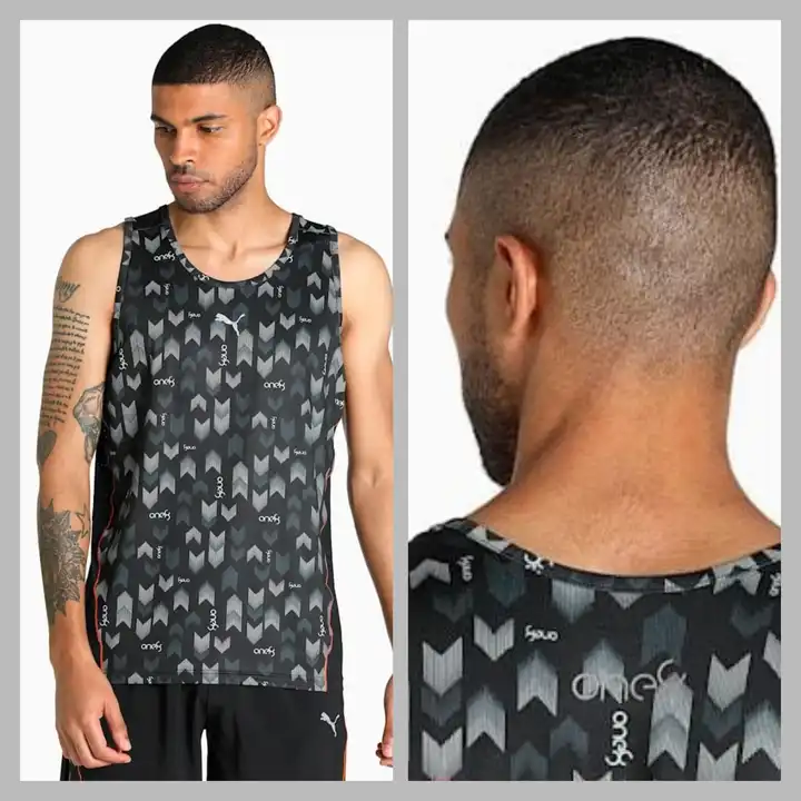 MENS  SPORTS   COMBO PREMIUM   ALL OVER PRINT SLEEVELESS uploaded by IRAI Traders on 4/24/2023