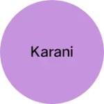 Business logo of Karani