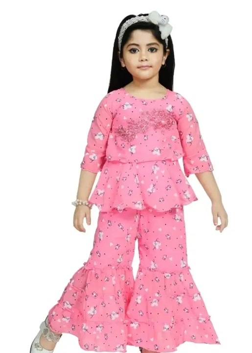 Girl's  Sarasa Dress uploaded by Prisha Creation  on 5/30/2024