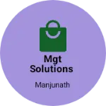 Business logo of MGT Solutions