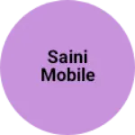 Business logo of Saini mobile