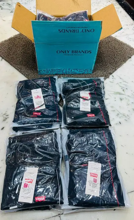 Lowers cotton fabric black Navy  colour only box pack  uploaded by RUNNING HORSE on 4/24/2023
