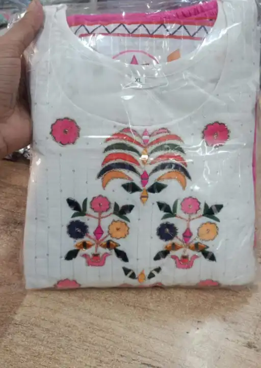 Product uploaded by Jaipuri wholesale gotta patti kurtis nd sarees on 4/24/2023