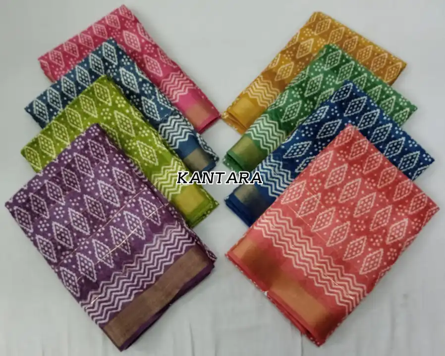 Cotton zari chex pattern sarees fancy saree uploaded by N K SAREES  on 4/24/2023