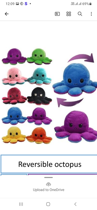 Reversible octopus  uploaded by Simply gifting on 4/24/2023
