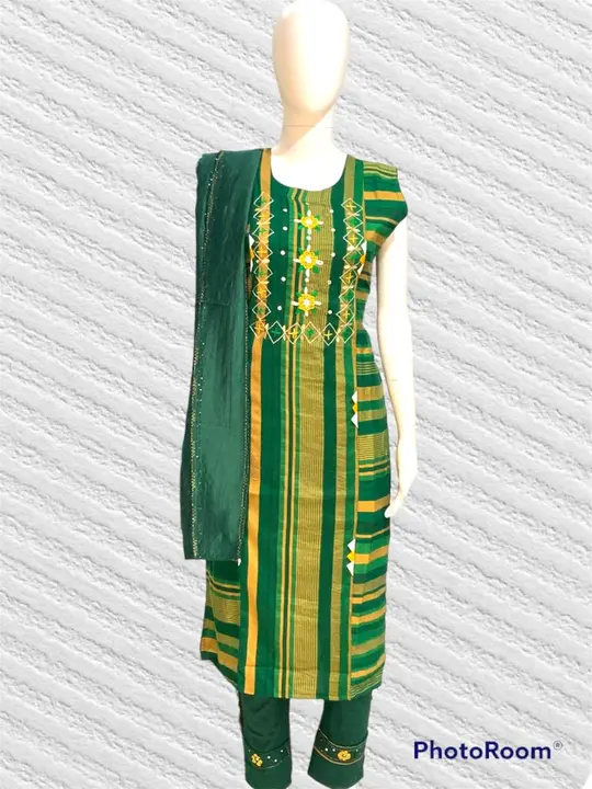  Model cotton  Chanderi uploaded by Swastik creation on 4/24/2023