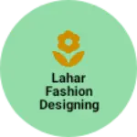 Business logo of Lahar fashion designing suit and saree cosmetic