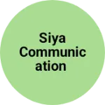 Business logo of Siya communication