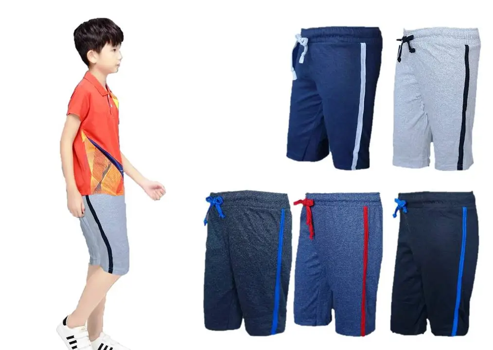 Post image High Selling Boys Pure Cotton Capri for Summers 
Age 2 Yrs to 16 Yrs