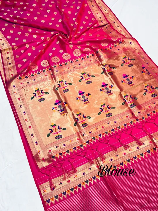 Beautiful Pethani silk saree for your next function  uploaded by DUDHAT Impax on 4/24/2023