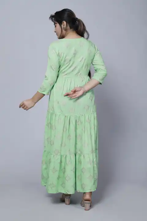 Beautiful embroiderd gown  uploaded by Rudra enterprises on 4/24/2023