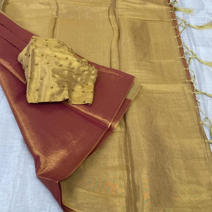 Uppada Cotton tissue Saree uploaded by ShubhMangal Silk Mills on 4/24/2023