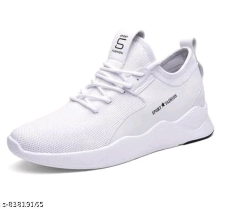 White Solid casual shoes. 
 uploaded by Siraj shekh on 4/24/2023