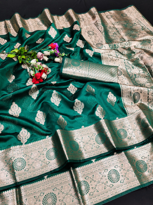 Organza silk sarees  uploaded by VARDHAK COLLECTION  on 4/24/2023