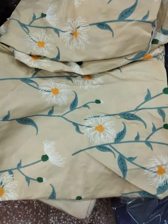 Glace Cotton bedsheet fabric uploaded by Alliance overseas pvt Ltd on 4/24/2023