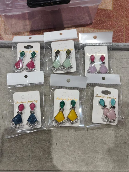 Stone Earrings  uploaded by Sb designs on 4/24/2023