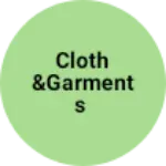 Business logo of Cloth &garments