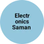 Business logo of Electronics saman