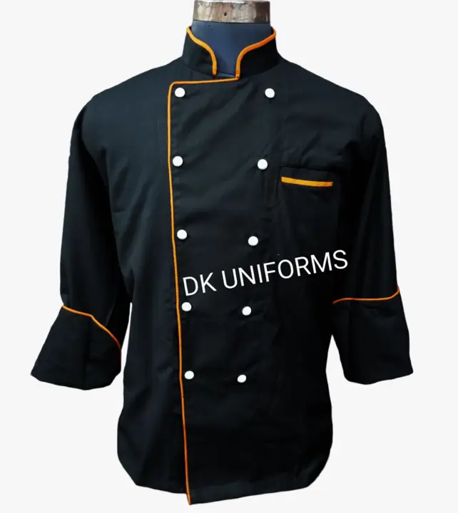 Black chef coat  uploaded by business on 4/24/2023