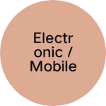 Business logo of Electronic / Mobile accessories