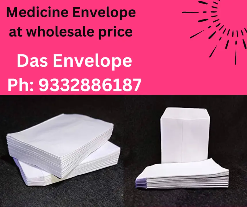 Medicine Envelope - Size 4 Inches X 3 Inchh uploaded by business on 4/24/2023