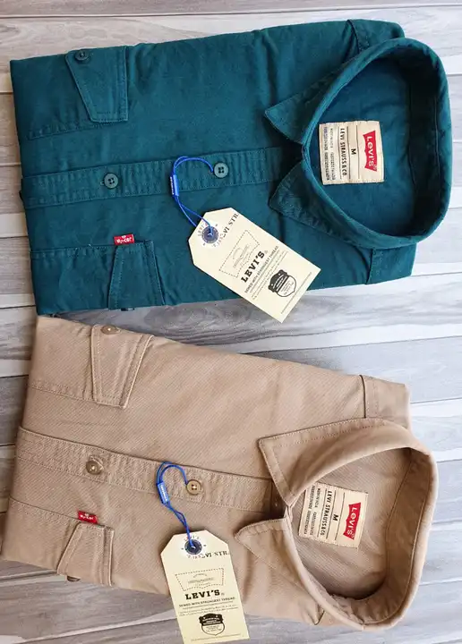 *MASTER..COPY*👈👈 
   👔  *LEVI'S* 👔

   *DOUBLE..POCKET*👈

*CUFF CANVAS..COLLER..CANVAS*
     *V uploaded by UNIQUE BRANDS CLOTHING COMPANY on 4/24/2023