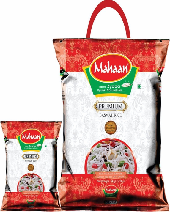 Mahaan premium basmati rice uploaded by Ansh dhawan on 4/24/2023