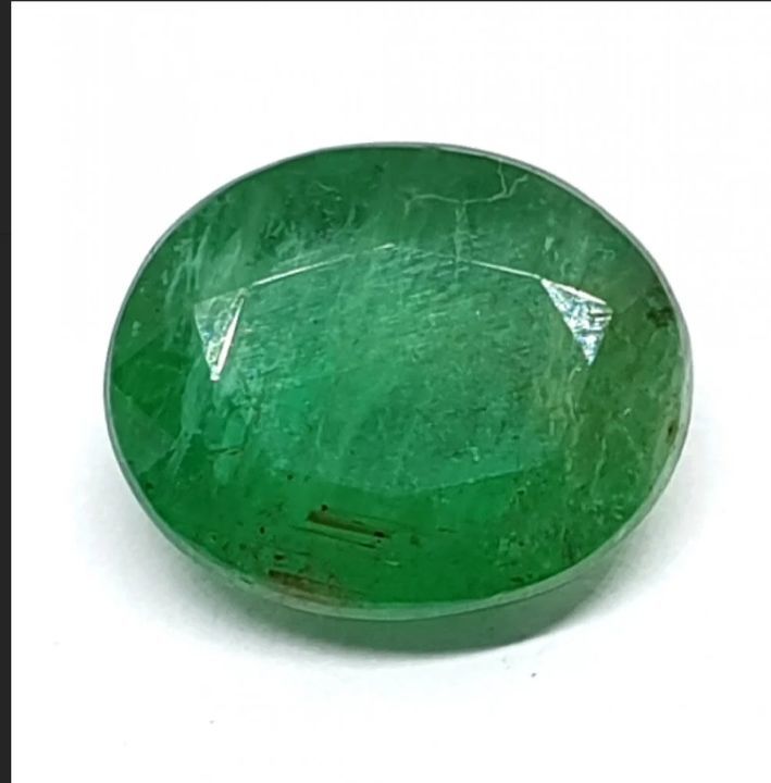 4.10CT ROYAL GREEN NATURAL BRAZIL EMERALD PREMIUM CERTIFIED GEMSTONE 4.5 RATTI uploaded by business on 3/6/2021