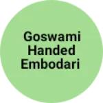Business logo of Goswami handed Embodari