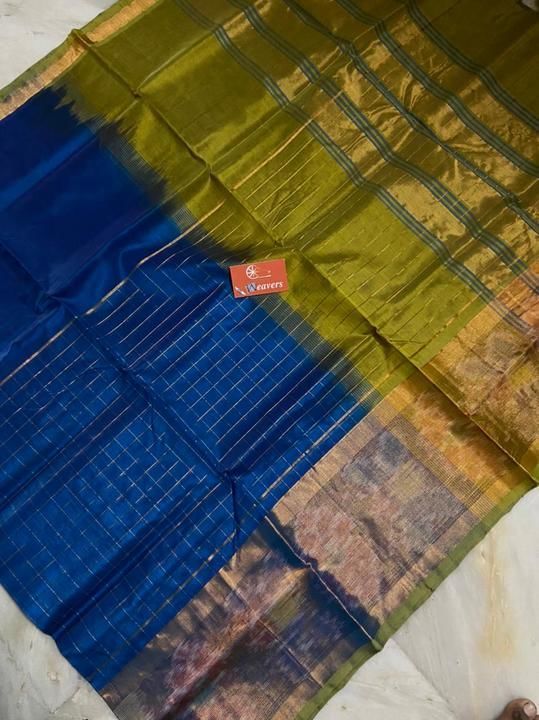 *Pure Handloom Mangalagiri Cottonsilk saree uploaded by business on 3/6/2021