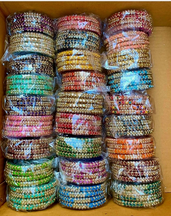 Glass and metal Bangles and bracelets  uploaded by business on 4/24/2023