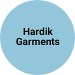 Business logo of Hardik fashion zone