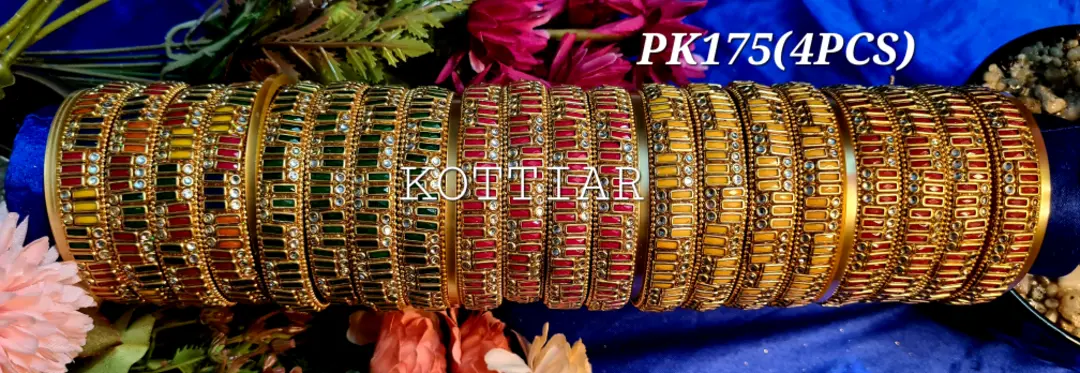 Post image Kundan glass bangles manufacturer