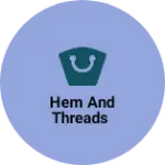 Business logo of Hem and threads
